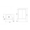 Royal Bath Душевая кабина RB8100BP5-WT-R