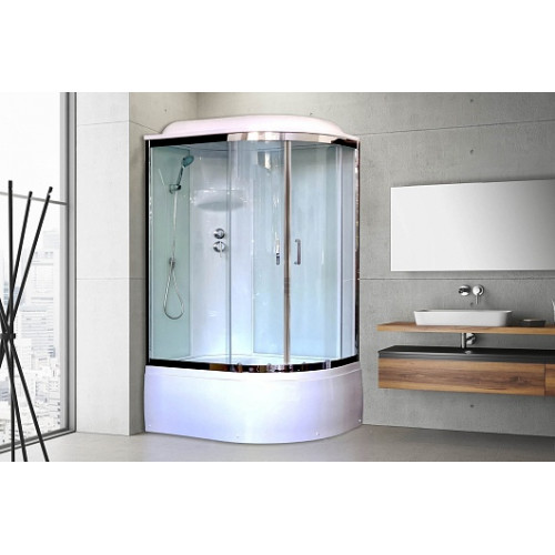 Royal Bath Душевая кабина RB 8120BK6-WT-CH-L