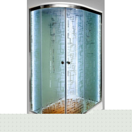 DTO Душевая кабина ЕМ1512 R LED