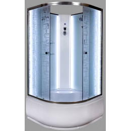 DTO Душевая кабина ЕМ4510 N (без крыши) LED