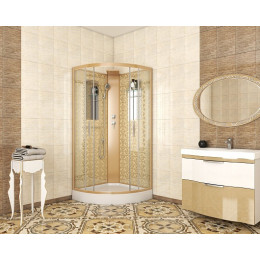 Niagara Душевая кабина 90x90 NG-7715GBK