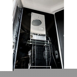 DTO Душевая кабина BМ1510 BLACK с гидромассажем