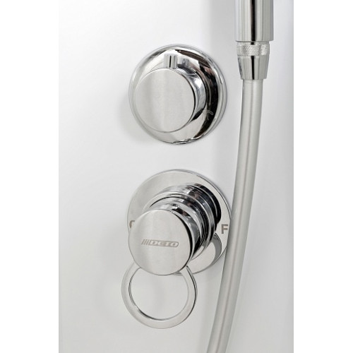 DTO Душевая кабина DM 2090 с гидромассажем и электрикой