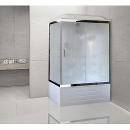 Royal Bath Душевая кабина RB 8100BP2-M-CH правая