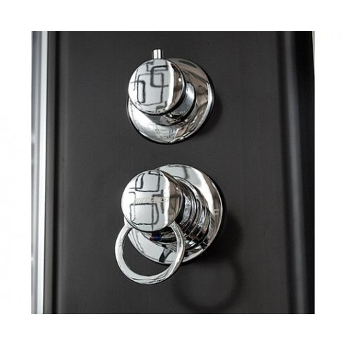 DTO Душевая кабина BМ1590 N (без крыши) BLACK