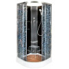 DTO Душевая кабина BМ1590 N (без крыши) BLACK