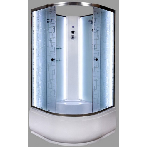 DTO Душевая кабина ЕМ4590 N (без крыши) LED