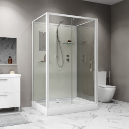 Niagara Душевая кабина Standart ST100/80/15Q/BK