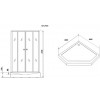Grossman Душевая кабина 100x100 GR-270D