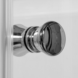 DTO Душевая кабина L620L N LED без крыши