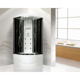 Royal Bath Душевая кабина RB 100BK3-BT-CH