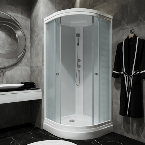 Triton Душевая кабина Риф А 90x90 с крышей