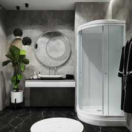 Triton Душевая кабина Риф А 90x90 с крышей