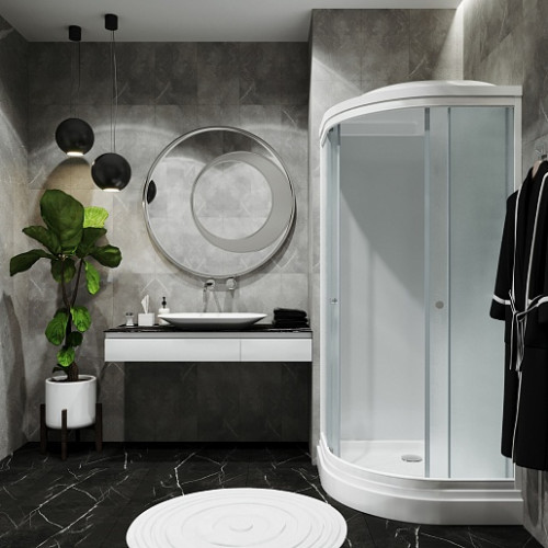 Triton Душевая кабина Риф А 90x90 с крышей