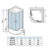 WeltWasser Душевая кабина HALLE 1002