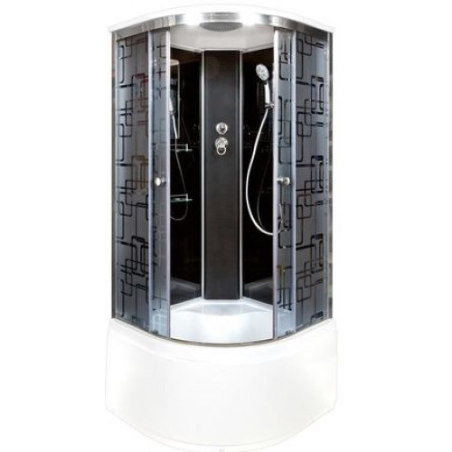 DTO Душевая кабина BМ4510 BLACK