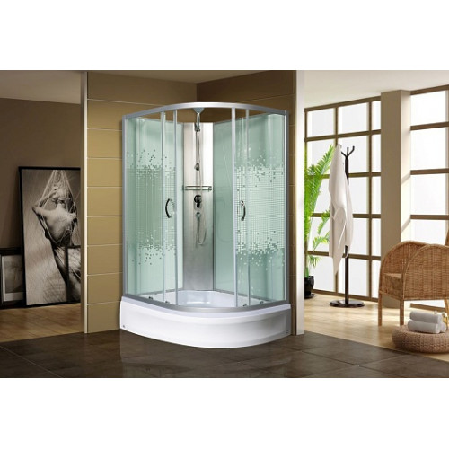 Мономах Душевая кабина 120x80 Б/К 120/80/24 МЗ L