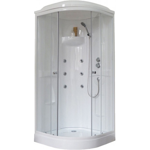Royal Bath Душевая кабина RB 90HK2-Т прозрачное стекло