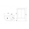 Royal Bath Душевая кабина RB 8120BK2-T-CH-R