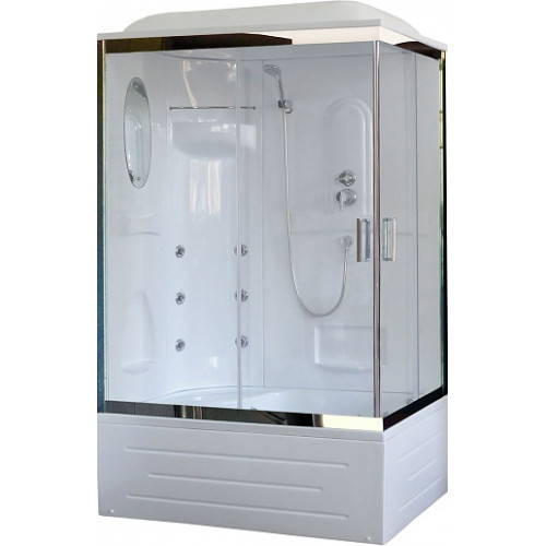 Royal Bath Душевая кабина RB 8120BP2-T-CH левая