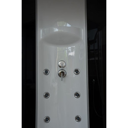 Royal Bath Душевая кабина RB 90HK7-BT (черное/прозрачное стекло)