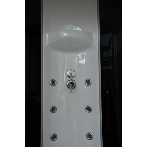 Royal Bath Душевая кабина RB 90HK7-BT (черное/прозрачное стекло)
