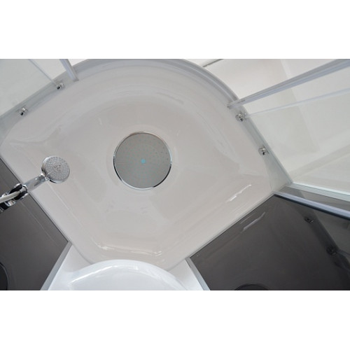Royal Bath Душевая кабина RB 90HK7-BT (черное/прозрачное стекло)