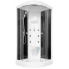 Royal Bath Душевая кабина RB 90HK7-BT (черное/прозрачное стекло)