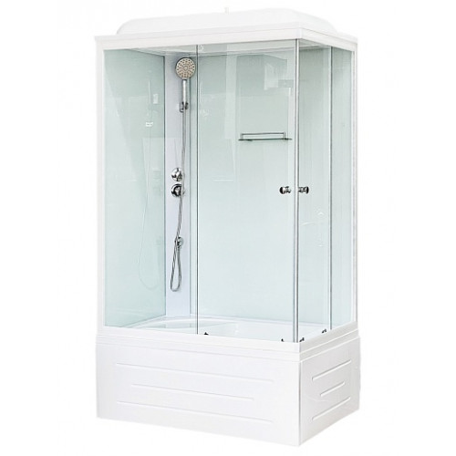 Royal Bath Душевая кабина 100/80 BP RB8100BP5-WT-L с высоким поддоном