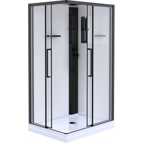 Esbano Душевая кабина Muse 100x80 ESM-108CKR L