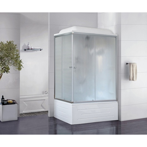 Royal Bath Душевая кабина 100/80 BP RB8100BP1-M-R с высоким поддоном