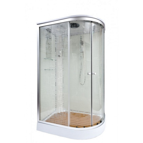 DTO Душевая кабина ЕМ1512 L с электрикой