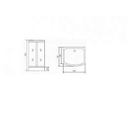 Timo Душевая кабина Comfort T-8815 Clean Glass