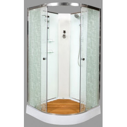 DTO Душевая кабина ЕМ1580 N (без крыши)