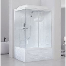 Royal Bath Душевая кабина 100/80 BP RB8100BP1-T-R с высоким поддоном