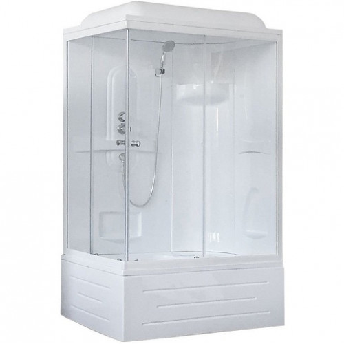 Royal Bath Душевая кабина 100/80 BP RB8100BP1-T-R с высоким поддоном