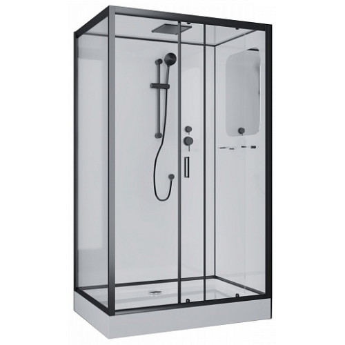 Niagara Душевая кабина NG- 6912-01QR BLACK