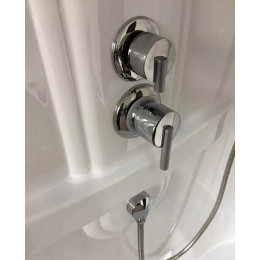 Royal Bath Душевая кабина 120/80 RB 8120BP1-T R с высоким поддоном