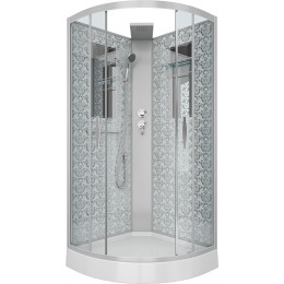 Niagara Душевая кабина 90x90 NG-7715WBK
