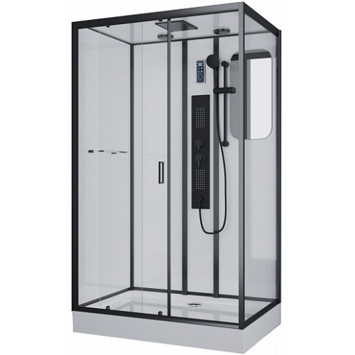 Niagara Душевая кабина NG- 6912-01GQL BLACK