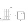 Grossman Душевая кабина 90x90 GR-271QR