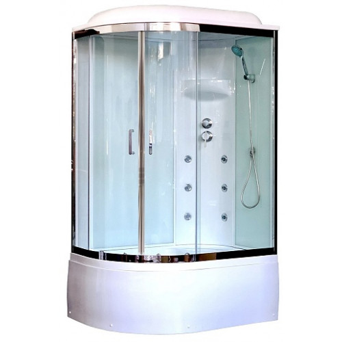 Royal Bath Душевая кабина RB 8120BK3-WT-CH-R