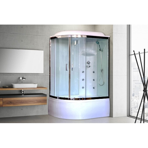 Royal Bath Душевая кабина RB 8120BK3-WT-CH-R