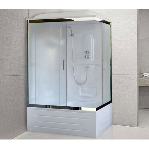 Royal Bath Душевая кабина RB 8120BP1-M-CH левая