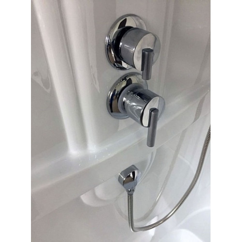 Royal Bath Душевая кабина RB 8120BP1-M-CH левая