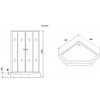 Grossman Душевая кабина 90x90 GR-271D