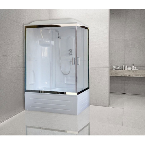 Royal Bath Душевая кабина RB 8120BP1-T-CH левая