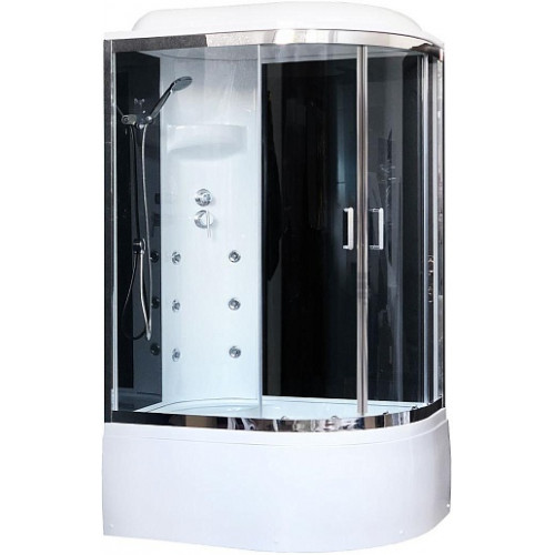 Royal Bath Душевая кабина RB 8120BK3-BT-CH-L