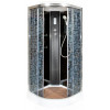 DTO Душевая кабина BМ1510 BLACK с электрикой