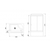Royal Bath Душевая кабина RB 8100BP5-WC-R